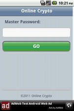 Online Crypto Password Manager  icon download