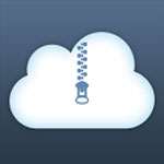 Zip Cloud  icon download