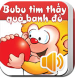 Bubu tìm thấy quả banh đỏ  icon download