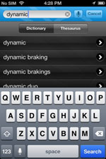 Dictionary.com for iPhone