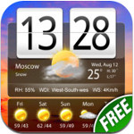 Free Live Weather Clock Pro  icon download