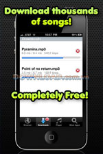 Free Music Download++ for iPhone