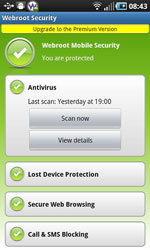 Webroot Mobile Security Basic icon download