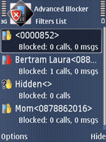 Advanced Blocker for Symbian
